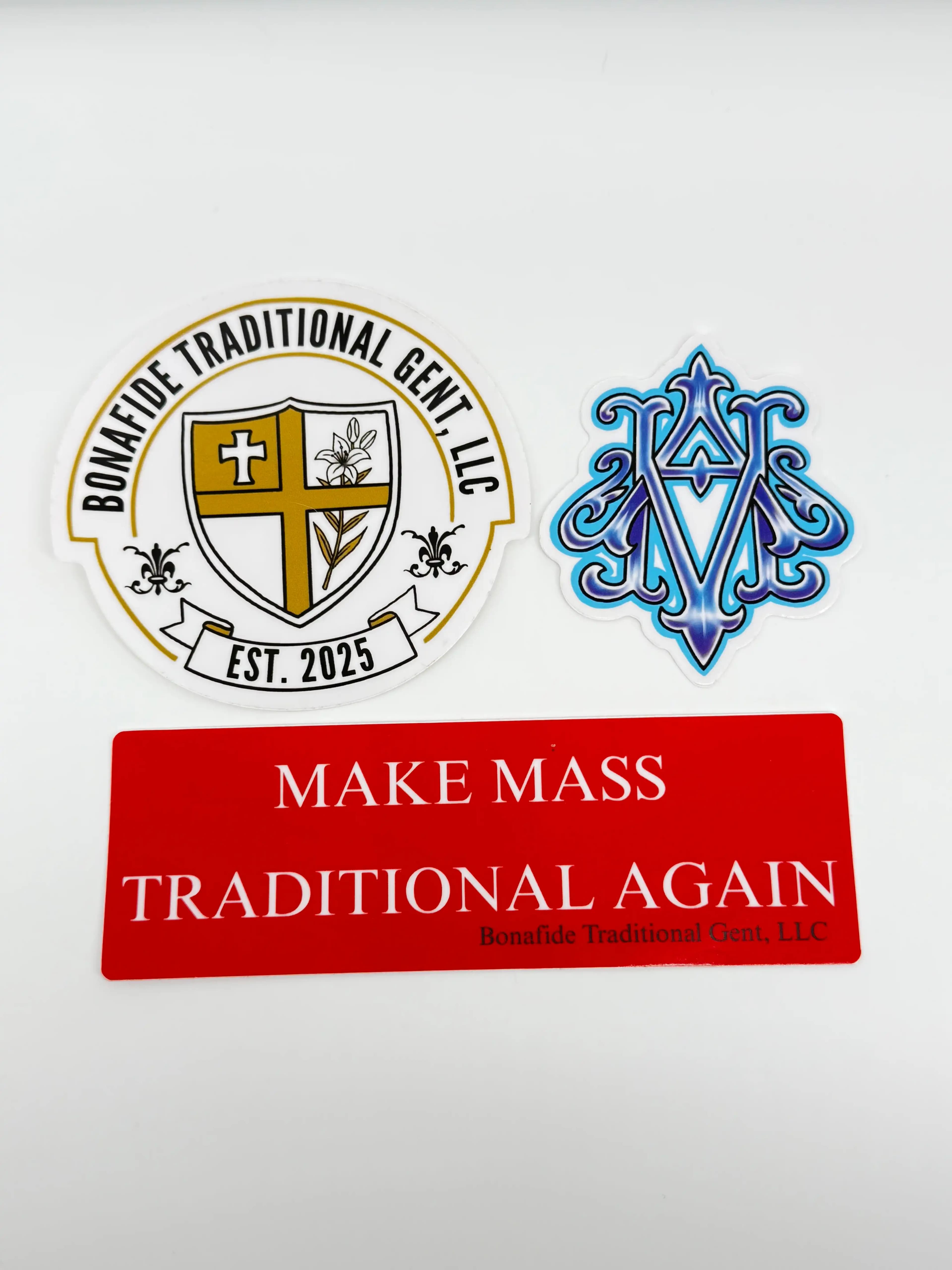 3 Pack Catholic Sticker Pack