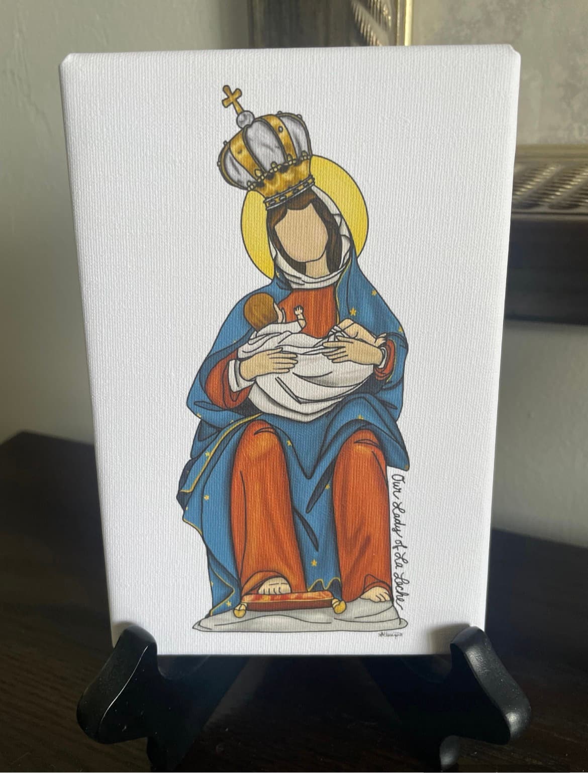 Marian Art - 4 x 6 Canvas | Marian Canvas  image
