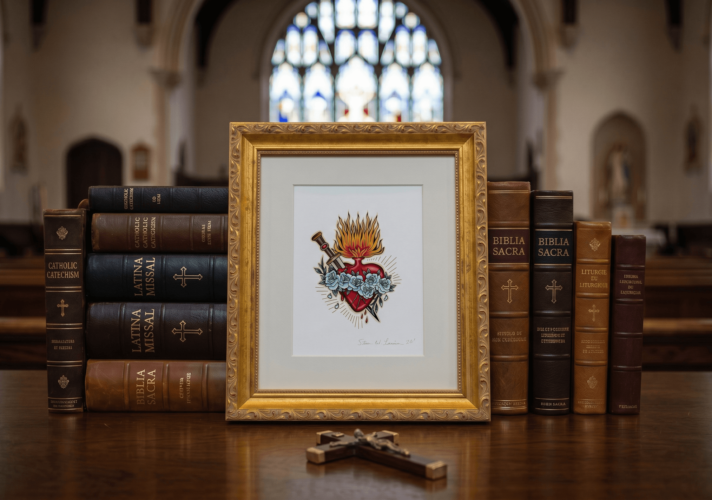 Professionally Framed, Artist-Signed Original Print